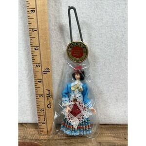 90s Vintage Evelt Greece Doll Dressed in Traditional Greek Costume NewInPackage